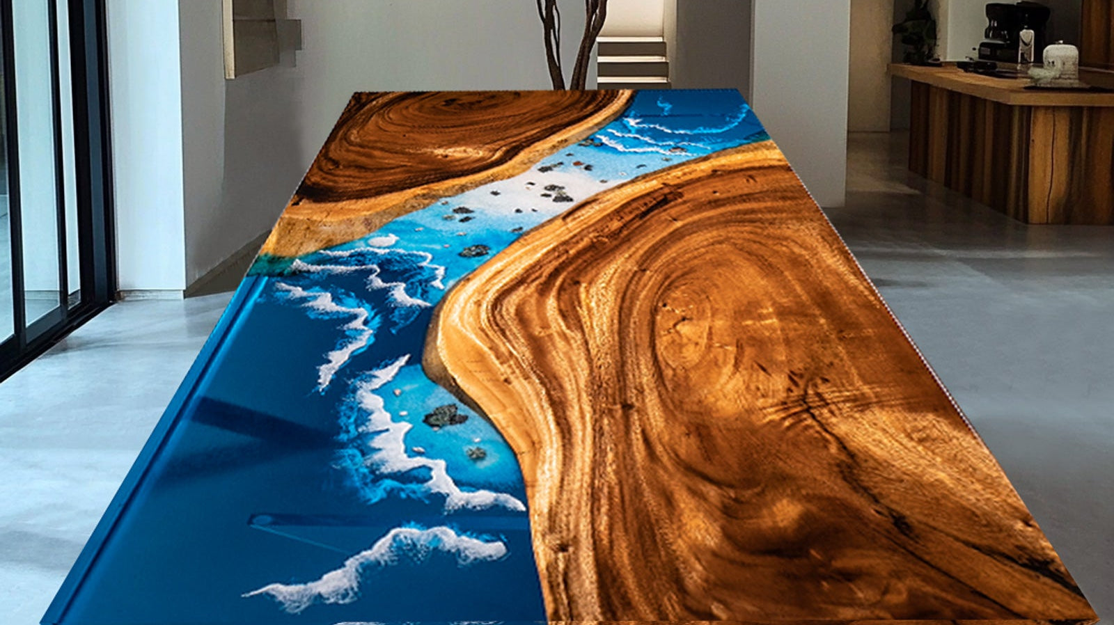 Why You Should Choose a Blue Epoxy River Table