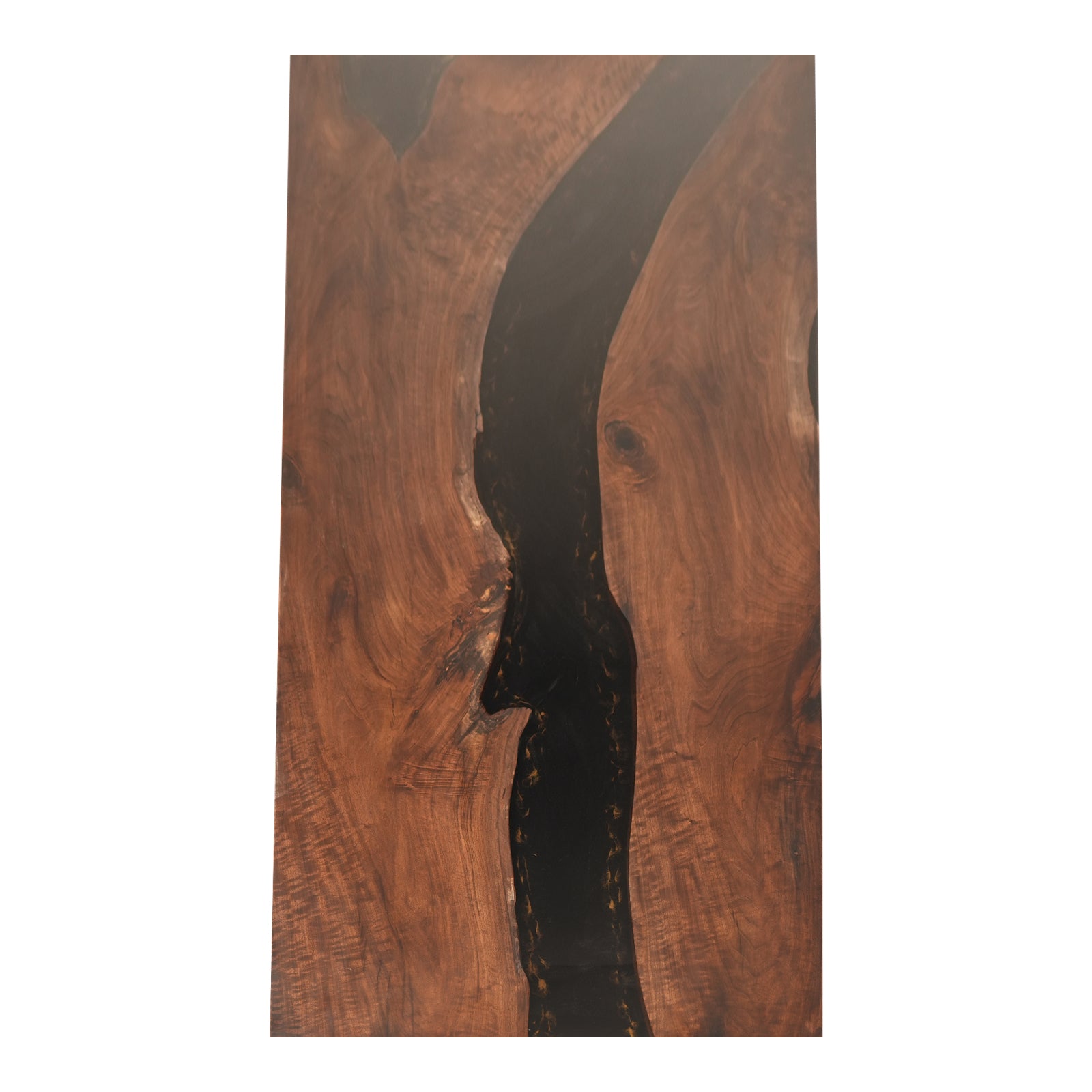 Myluxurytable Black Walnut Epoxy River Table MLT-021