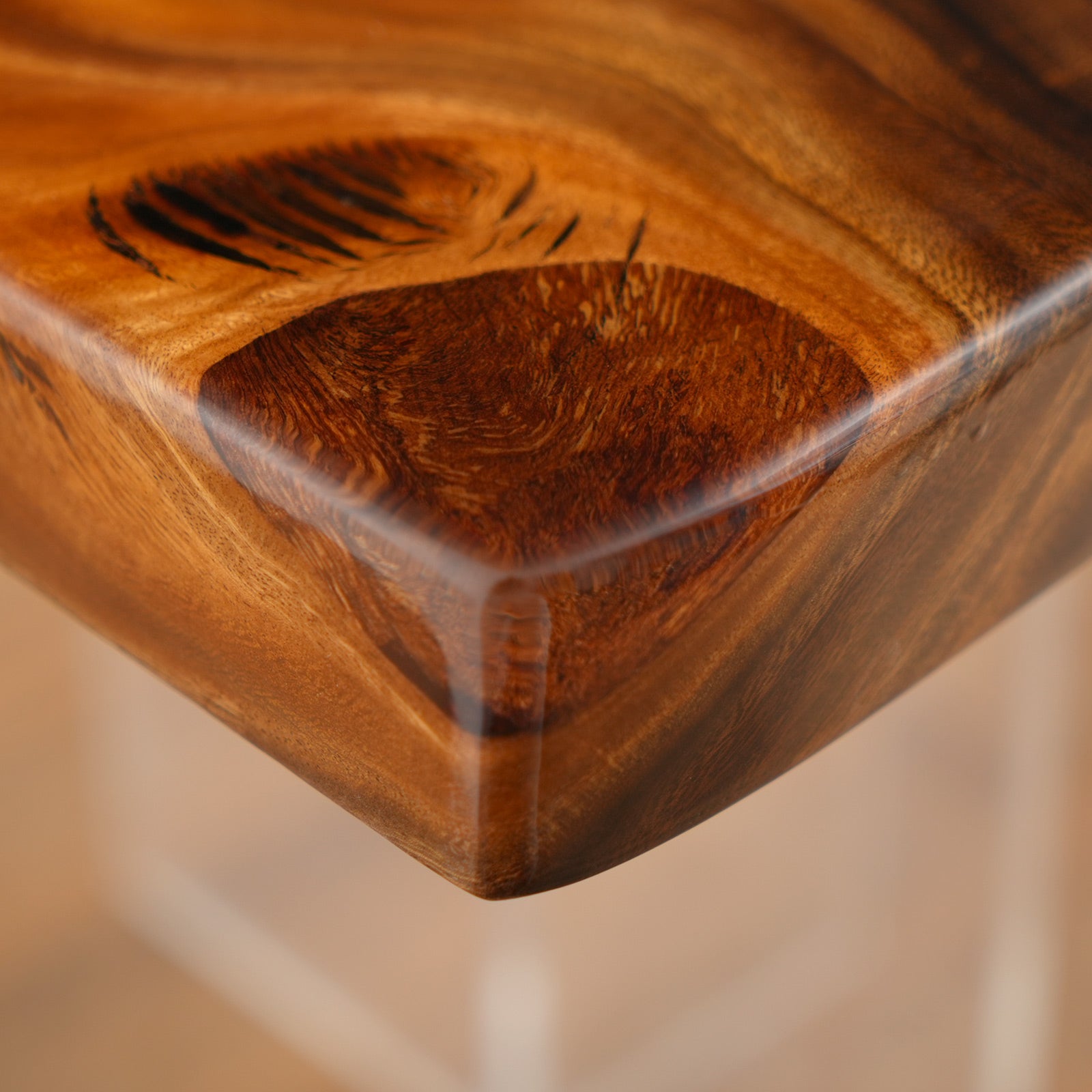 Myluxurytable Walnut Black Transparent Epoxy Table MLT-010