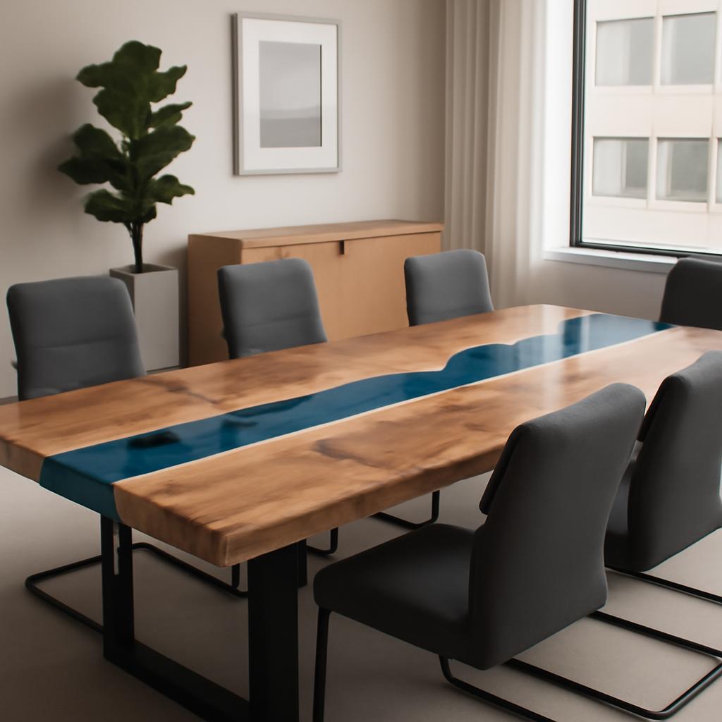 Epoxy Conference Tables: The Ultimate Fusion of Functionality and Natural Aesthetics for Modern Offices