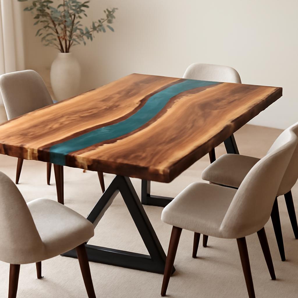 Masterfully Crafted Epoxy Dining Table Sets: A Guide to Handmade Elegance