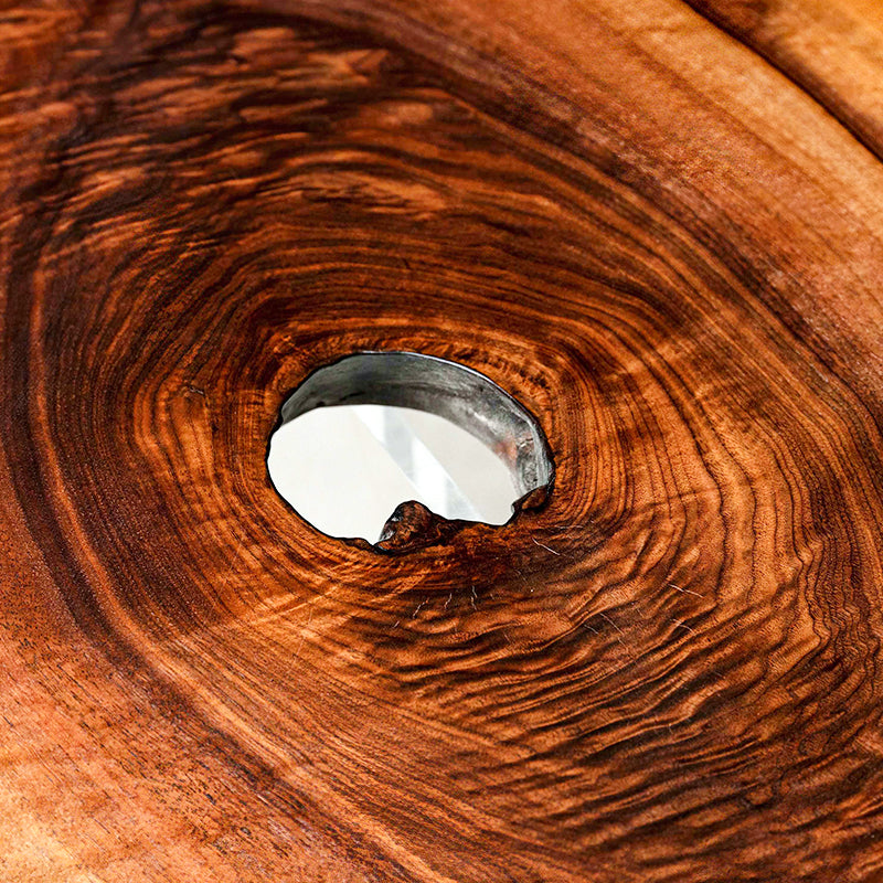 Myluxurytable Black Walnut Clear Epoxy Table MLT-029