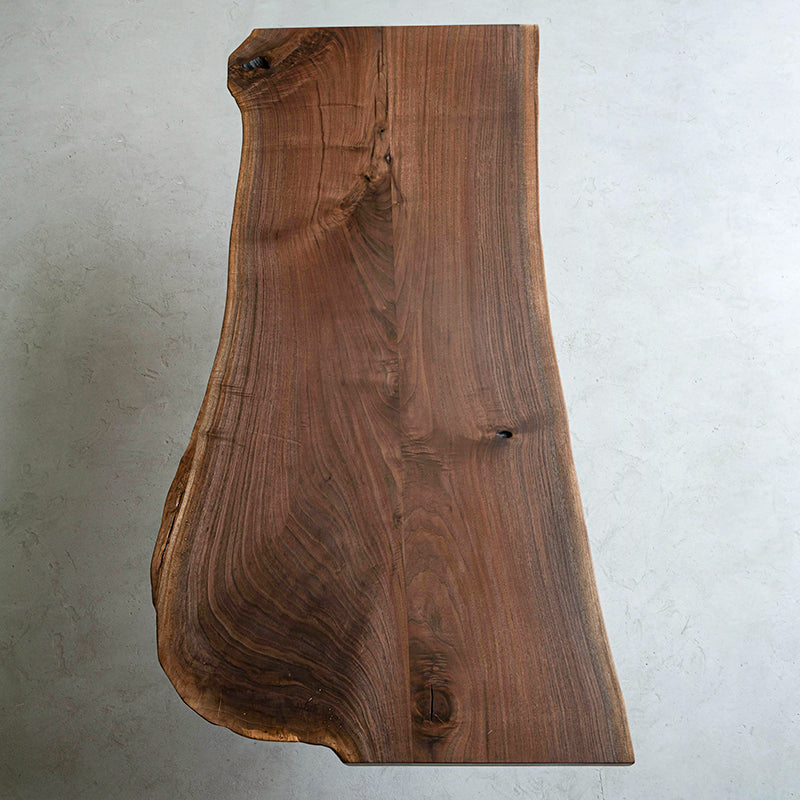 Myluxurytable Black Walnut Featured Irregular Wood Table MLTW-006
