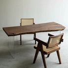 Myluxurytable Black Walnut Featured Irregular Wood Table MLTW-006