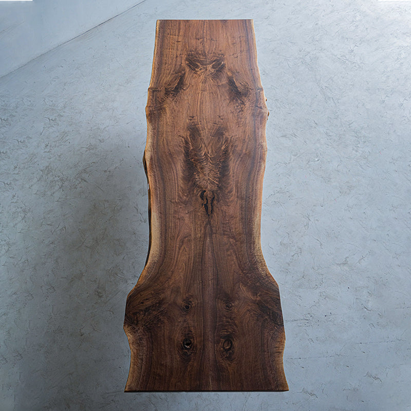 Myluxurytable Black Walnut Natural Live-Edge Table MLTW-005