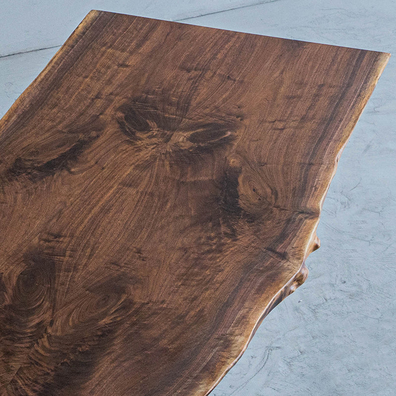 Myluxurytable Black Walnut Natural Live-Edge Table MLTW-005