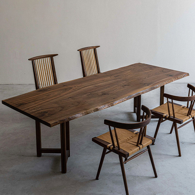 Myluxurytable Black Walnut Premium Solid Wood Table MLTW-008
