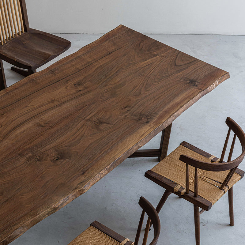 Myluxurytable Black Walnut Premium Solid Wood Table MLTW-008