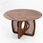 Myluxurytable Designer Black Walnut Moon-gazing Wood Table MLTW-012