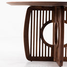 Myluxurytable Designer Black Walnut Moon-gazing Wood Table MLTW-012