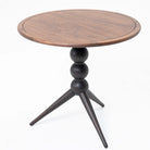 Myluxurytable Terminalia Wood Round Coffee Table MLTW-015