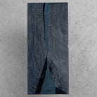 Myluxurytable Walnut Blue TransparentIce Crystal Resin Table MLTI-012