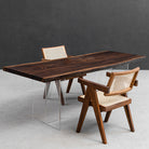 Myluxurytable Walnut Solid Wood Dining Table MLTW-009