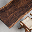 Myluxurytable Walnut Solid Wood Dining Table MLTW-009