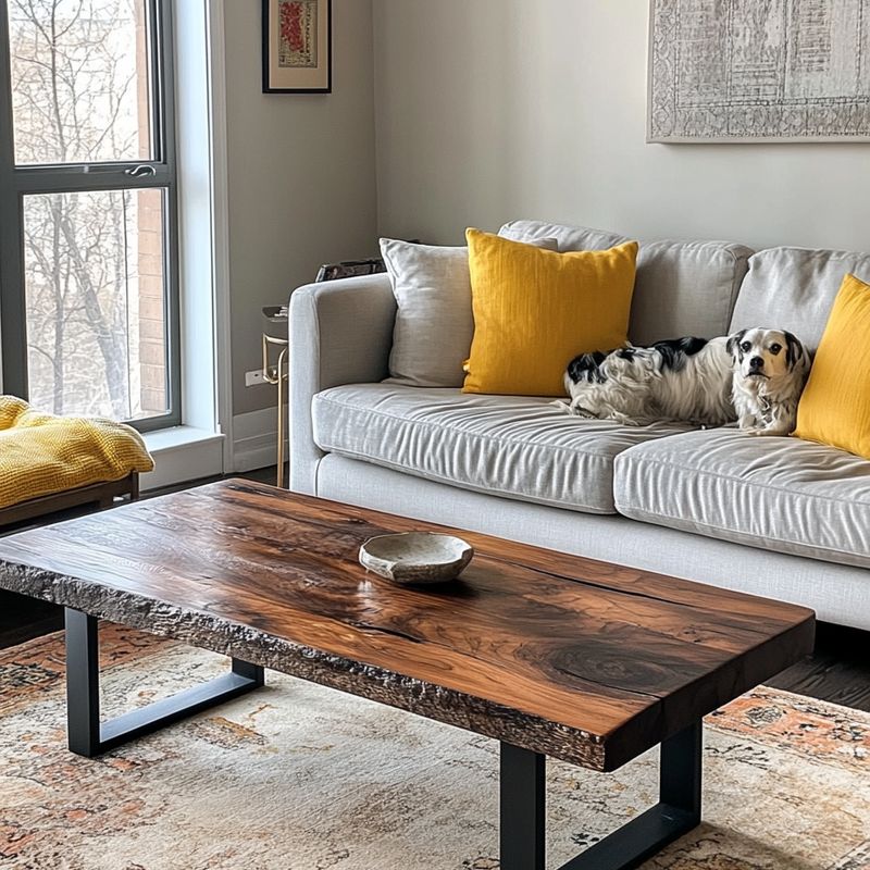 Solid Wood Coffee Table For Living or Family Room Home Decor